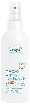 Zdjęcie ZIAJA SOPOT SUN Mleczko nawilżające SPF 50+, 170ml
