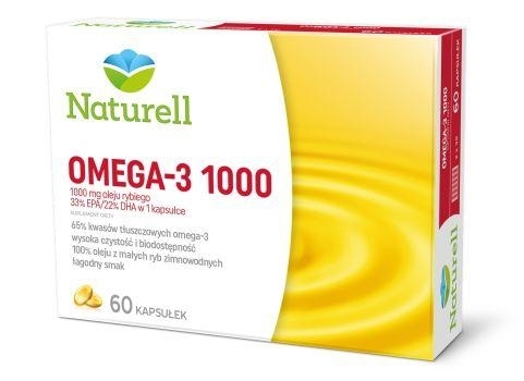 Zdjęcie NATURELL Omega-3 1000, 60 kapsułek