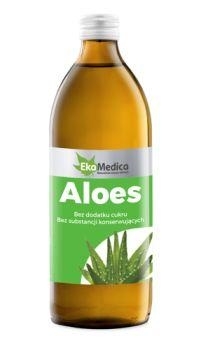 Zdjęcie Sok z aloesu 99,8% EkaMedica, 500ml
