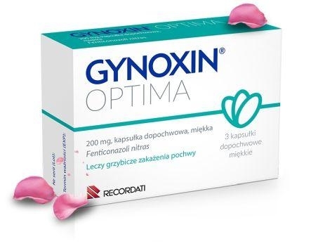 Zdjęcie Gynoxin Optima kapsułki dopochwowe, 3 kapsułki