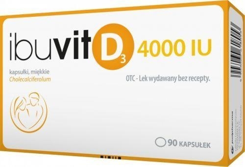 Zdjęcie Ibuvit D3 4000 IU, 90 kaps