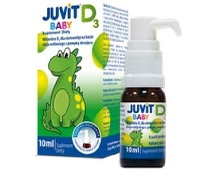 Zdjęcie Juvit Baby D3 ( z pompką) krople doustne, 10ml