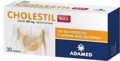 Zdjęcie Cholestil Max tabl. 0,2 g 30 tabl.