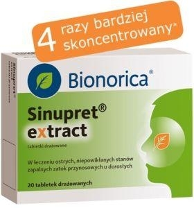 Zdjęcie Sinupret extract  0,16g 20tabl