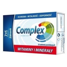 Zdjęcie Zdrovit Complex Witaminy i Minerały 56 tabletek