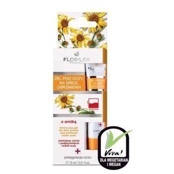 Zdjęcie FLOS-LEK Żel pod oczy z arniką na sińce, 15ml