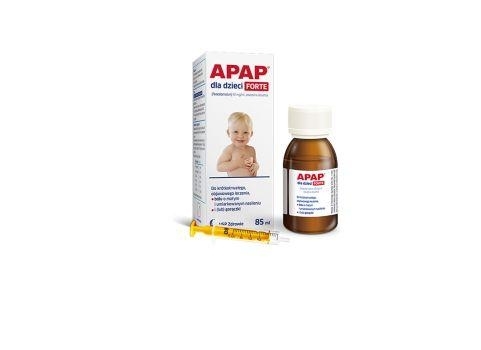 Zdjęcie Apap dla dzieci Forte doustny, 85ml