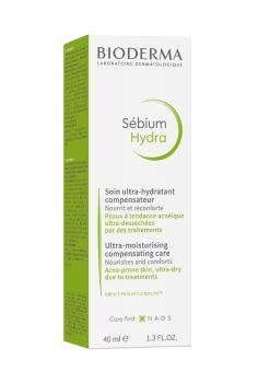 Zdjęcie BIODERMA SEBIUM HYDRA Nawilżający krem do skóry tłustej 40 ml