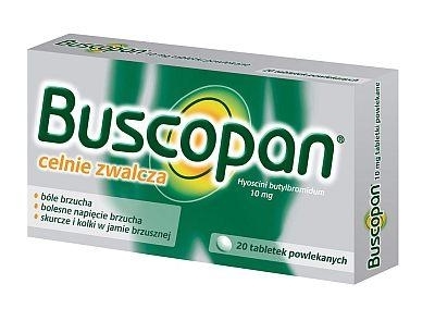 Zdjęcie Buscopan 20 tabletek powlekanych