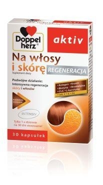 Zdjęcie Doppelherz aktiv Na Włosy i Skórę Regeneracja 30 kapsułek