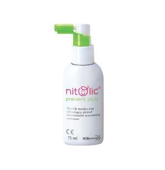 Zdjęcie Pipi Nitolic Prevent Plus Ochrona przed wszawicą, 75ml