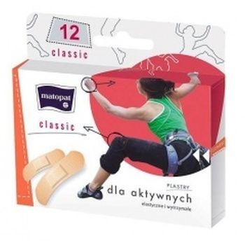 Zdjęcie Plastry z opatrunkiem MATOPAT CLASSIC (007), 12 sztuk