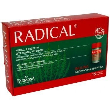 Zdjęcie FARMONA RADICAL Med Kuracja przeciw wypadaniu włosów 15x5ml