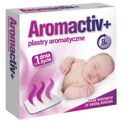 Zdjęcie AROMACTIV Plastry z olejkami eterycznymi 5 sztuk