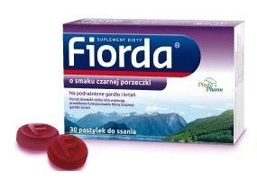 Zdjęcie Fiorda o smaku porzeczkowym 30 pastylek
