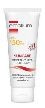 Zdjęcie EMOLIUM SUNCARE Mineralny Krem ochronny SPF50+, 50 ml