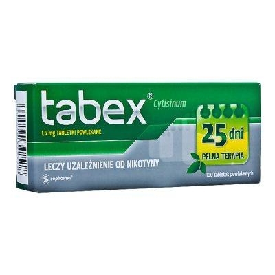 Zdjęcie Tabex  1,5 mg 100 tabletek powlekanych