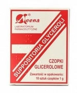 Zdjęcie Czopki glicerynowe 1g 10 czopk...