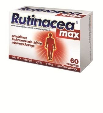 Zdjęcie Rutinacea Max 45 tabletek +15 tabletek GRATS