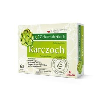 Zdjęcie Karczoch tabletki powlekane, 60 tabletek