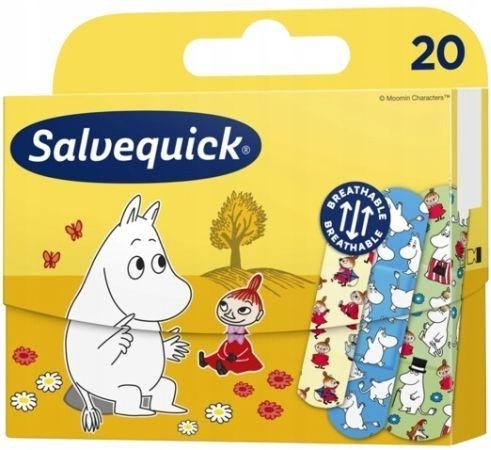 Zdjęcie Plaster SALVEQUICK Mix Muminki 20 sztuk