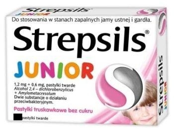 Zdjęcie Strepsils Junior 24 pastylki
