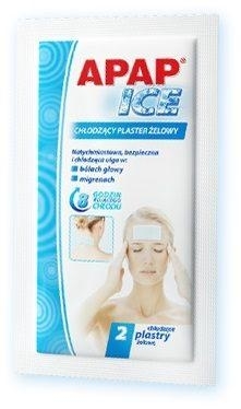 Zdjęcie APAP ICE Plaster chłodzący żelowy 2 plastry