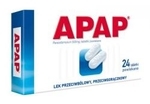 Zdjęcie APAP 500 mg 24 tabletki powlek...