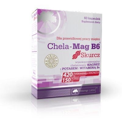 Zdjęcie Olimp Chela-Mag B6 Skurcz 60 kapsułek