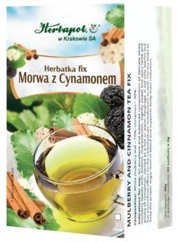 Zdjęcie Herbatka Fix Morwa z cynamonem, 20 saszetek