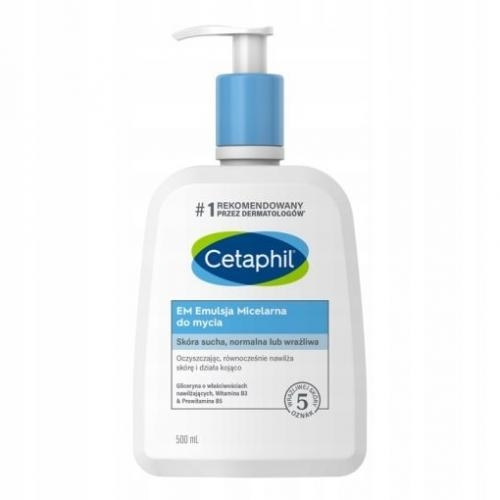 Zdjęcie Cetaphil EM emulsja micelarna do mycia 500ML!
