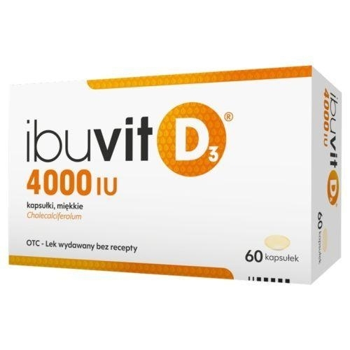 Zdjęcie Ibuvit D3 4000 IU,  60 kaps