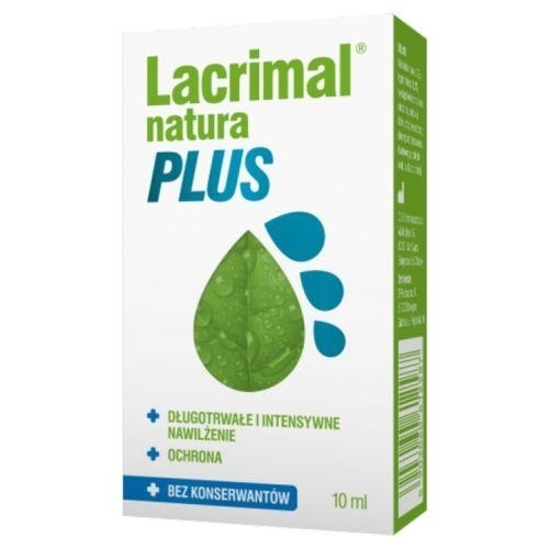 Zdjęcie Lacrimal Natura Plus krople do oczu, 10ML