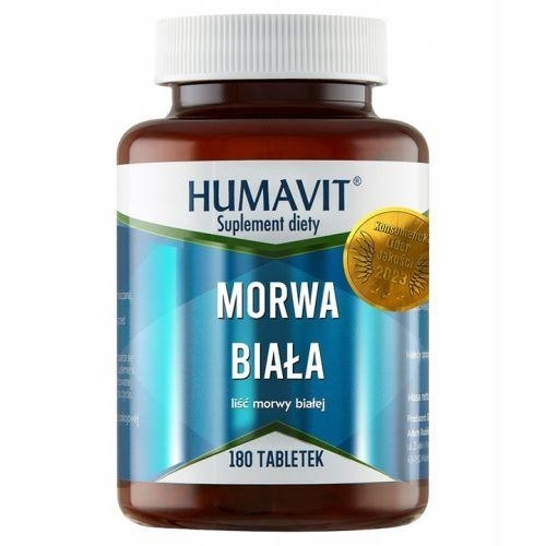 Zdjęcie Humavit Morwa Biała 180 tabletek 120 mg