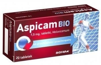 Zdjęcie Aspicam Bio 7,5 mg 20 tabletek