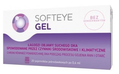 Zdjęcie Softeye Gel żel do oczu 20 poj.a 0,4ml