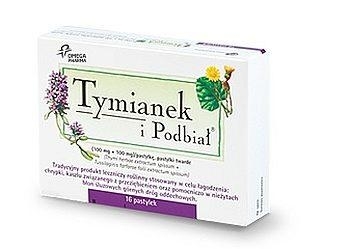Zdjęcie Tymianek i Podbiał 16 pastylek
